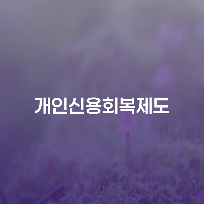 신용회복지원제도 채무조정제도을 이용하여 잘 하는 법률사무소