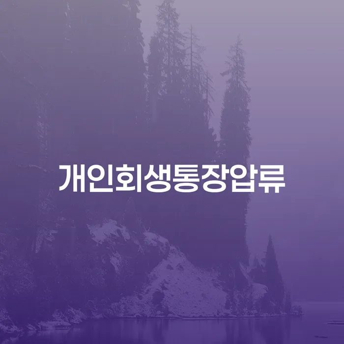고령군 개인회생특별면책 신용회복 중요 포인트