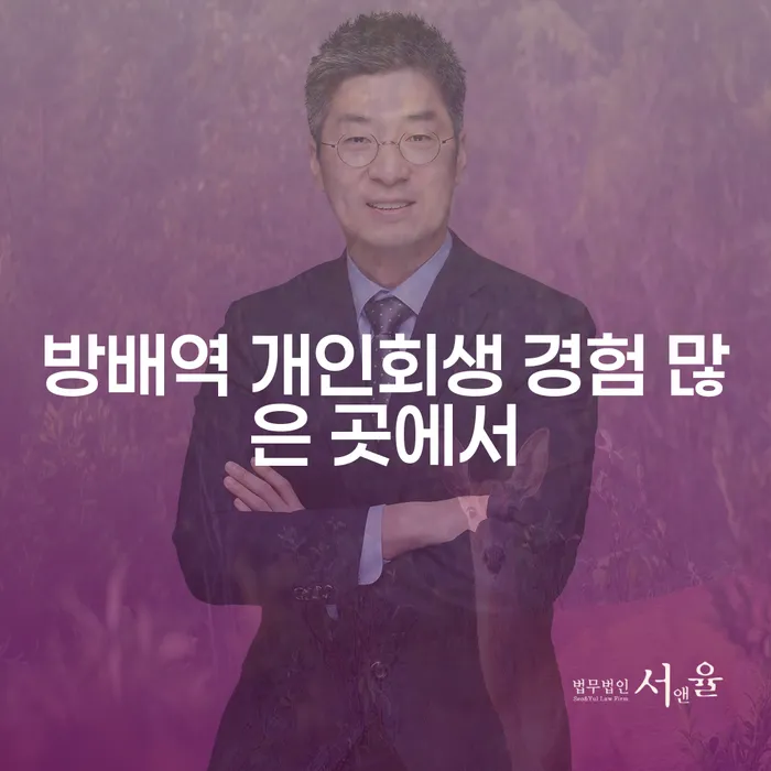 방배역 개인회생 경험 많은 곳에서